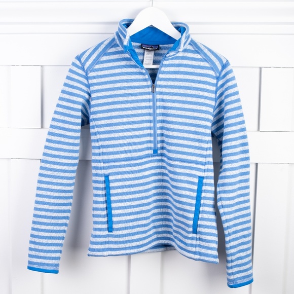 Patagonia Tops - Patagonia women's striped pull over jacket size S